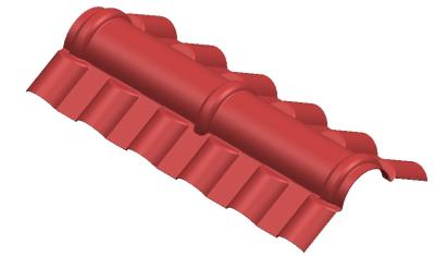 China Customizable Plastic PVC Roof Tile Machine en venta