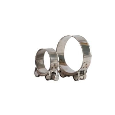 China High Pressure Automotive Hose Connection Stainless Steel Strong Pipe Clamp for sale