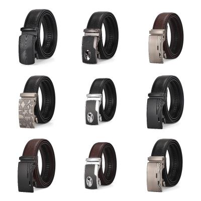 China Fashion.Casual.Business Factory Production Of A Variety Of Senior Casual Automatic Buckle Custom Cowhide Belt Split Belt for sale