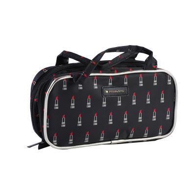 China High Quality Convenient Viable For Traveling And Carry Make Up Organizer Felt Insert Bag With Zipper for sale