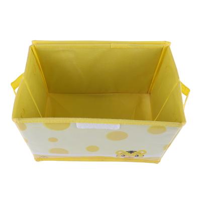 China Private Label Viable Custom Groceries Foldable Toy Storage Bag Indoor Outdoor Storage Box for sale