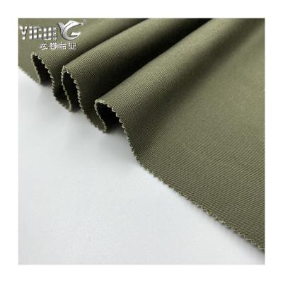 China Durable Heavy Woven Twill Cotton Spandex Fabric Mercerized Thickness for sale