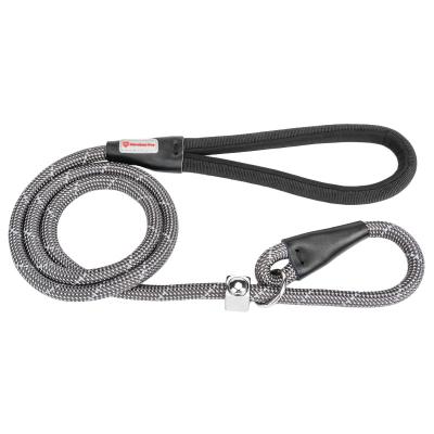 China Mountaineering Padded Durable Around Pet Nylon Reflective Leash Pet Outdoor Sports Soft Leather Dog Leash for sale