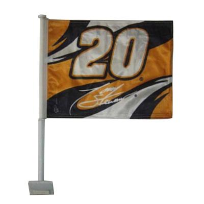 China Sports Car Flag For The Car Sports Car Flag For The Car Mini Plastic Hand Held Flag Poles For The Hand Car Flag for sale