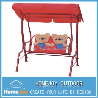 China Hot Selling Outdoor Furniture Cartoon Design Kids Canopy Swing, Kids Canopy Swing, Kids Swing Chair for sale