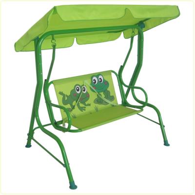 China Kids Furniture Design Metal Animal Kids Swing Child Canopy Swing Chair for sale