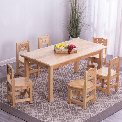 China kindergarten modern montessori school desk furniture table and chair wooden set for sale