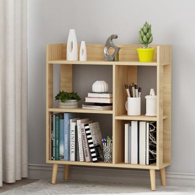 China 2022 Factory Floor (Height)Adjustable Cuastom Wooden Shelf Modern Bookcase for sale