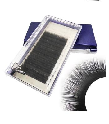 China 0.05 0.07mm Thickness C Curl Natural Soft Black Reusable Eyelash Extensions for sale