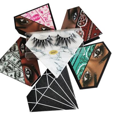 China 100% Hand Made Wholesale Seller Mink Eyelashes 3d Minklashes Reusable Private Label Volume Customize Eyelash With Custom Packaging Boxes Fur for sale