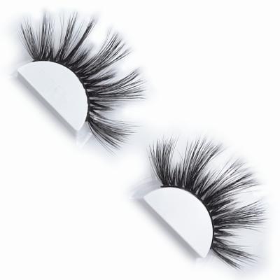 China Hot Selling Natural Fake 3d Mink Hair Soft Faux Mink Lash Seller False Eyelashes for sale