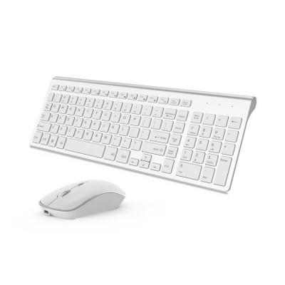 China 2021 Promotion Gift 2*AAA Battery Wireless Mini Keyboard And Mouse Combo Set For Computer Desk for sale