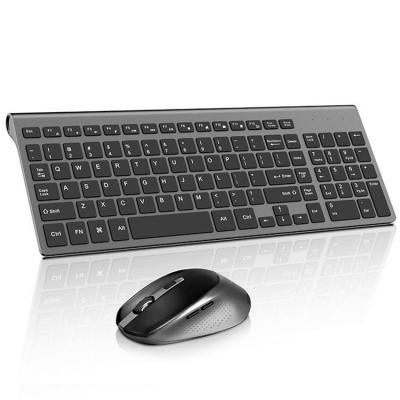 China 2*AAA Battery 2.4g Wireless Keyboard and Mouse Combo Normal Keyboard Optical Mouse for Mobile Phone Tablets for sale