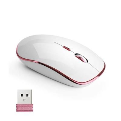 China Amazon Waterproof Mouse With 2021 Wireless Mouse 2.4G Optical Silent Mute Click Wireless Mouse for sale