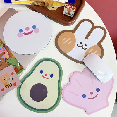 China Non Slip 2021 Cute Cartoon Rubber Mouse Pads For Computer Wholesale Fruit Animal Patterns Smooth Non Slip Mouse Pads for sale