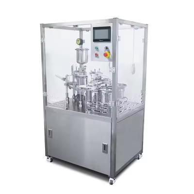 China 5.5KW Power Consumption Liquid Syringe Filling Machine 0.55-0.75Mpa Compressed Air For Industrial for sale