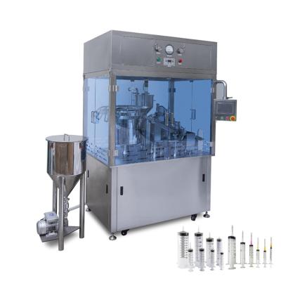 China 0.5-80ml Syringe Filling Machine 6KW Power Consumption With 220V/50Hz Power Supply for sale