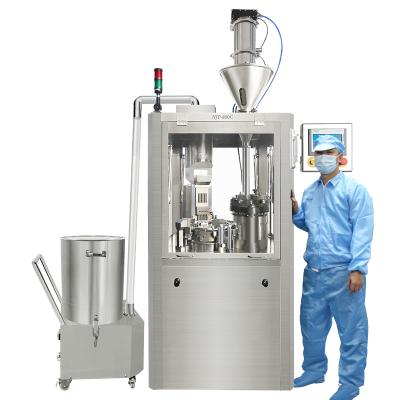 China 3 Bores Capsule Filling Machine Automatic Capsule Filler for sale