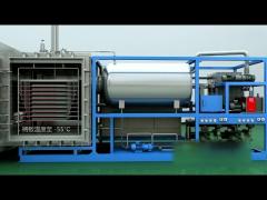 CE Pharmaceutical Dryers Continuous Belt Industrial Vacuum Drying Machines