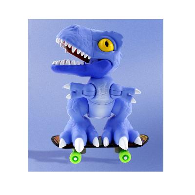 China PVC Join 360 Degree Rotating PVC Plastic Dinosaur Rex Tyrannosaurus Toys Model Gift For Children for sale