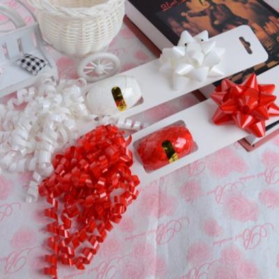 China Wholesale Waterproof Christmas Decoration Gifts Flower Ribbon Star Bow 3 Inch for sale