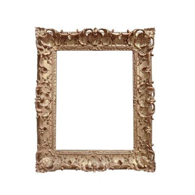 China Deposit Price Oil Painting Frame Picture Frame Museum High-Grade Engraved Frame Retro Old Hand-carved Photo Frame Intricate High-end European for sale