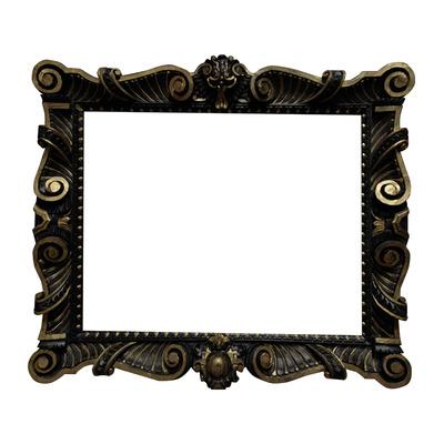 China Retro Museum Display Frame Gold Foil Awards Court Handmade Oil Painting Engraved Frame Antique European Art Frame Supports Custom Frame for sale