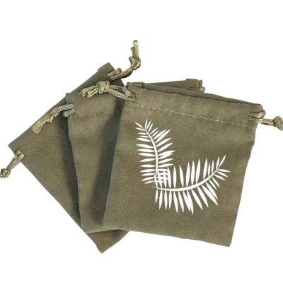 China Gurable Factory Price High Quality Promotional Jewelry Gift Packing Custom Small Velvet Drawstring Pouch Bag for sale