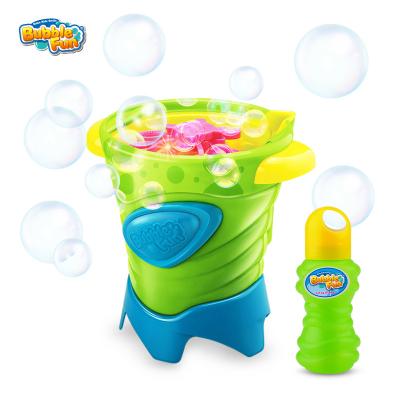 China Light Up Rocket Bubble Blower Portable for Kids Sky-High Fountain Bubble Machine with One Head Start and Light Up Party Activity Outdoor Use for sale