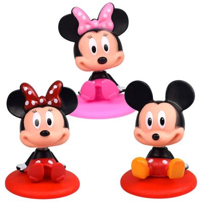 China Amazing Mouse Figure Cake Vinyl Toys Shaking Home Action Number Mickey or Minnie Mouse The Main Cake or Car Decoration or for sale