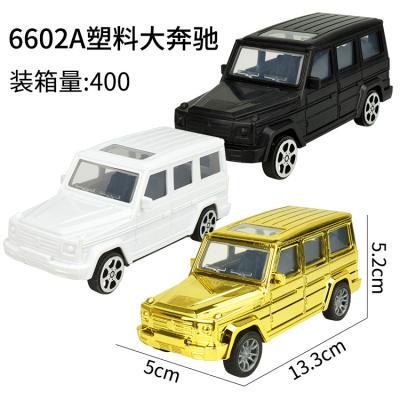 China Diecast Toy Cake Topper Pull Back BANZ Car Plastic Colorful 3 Colors For Cake Decorating for sale