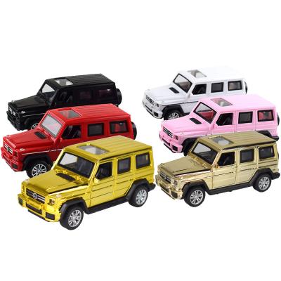 China Plastic Car Cake Topper Toy Benz Model Car With Light/Music Car Decoration Cake Wholesale Toys For Children for sale