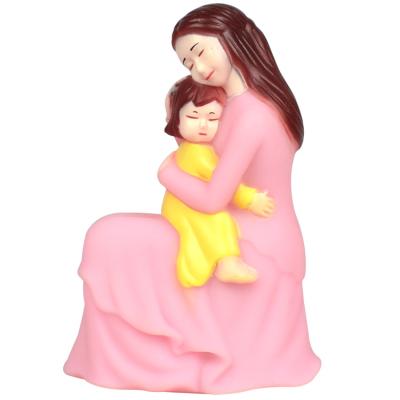 China Factory Wholesale Hot Mother and Child Family Vinyl Toy Home Decoration Mother's Day Gifts Love Series Figures Cake Decor for sale