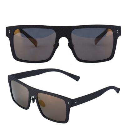 China Fashion sunglasses design your own sunglasses carbon fiber sunglasses for men with your logo SCF003 for sale