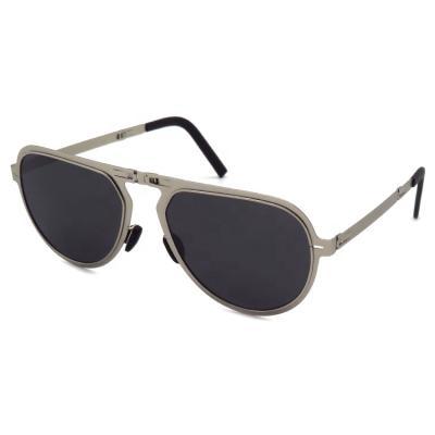 China Folding Metal Fashion Sunglasses Girls Fashion Latest Wholesale Men's Sunglasses for sale