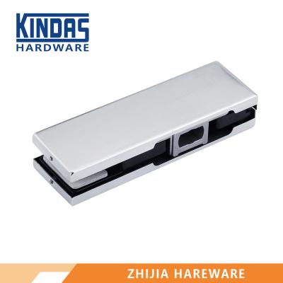 China Glass Door Bottom Door Patch Fixture For Frameless Glass Door for sale