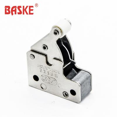 China Modern Access Door Panel Lock Mini Latch Hidden Door Stopper Touch Latch New Bound Push Open Latch for sale