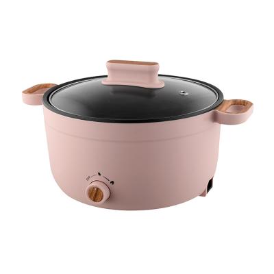 China Hotel Factory Direct Sale Customized Pot Hot Mini Student Electric Multifunctional Pot 4L Heating Electric Soup Pot for sale