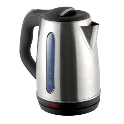 China 360 Degree Manufacturer Stainless Steel 1.8L Electric Tea Kettle Low Rotation Low Direct Cordless Small Capacity Electric Kettle en venta