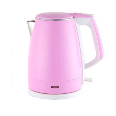 China 360 Degree Rotation Base Factory Supplying Electric Kettle Tea Double Wall 1.8L Portable Modern Electric Jug Kettle For Hotel à venda