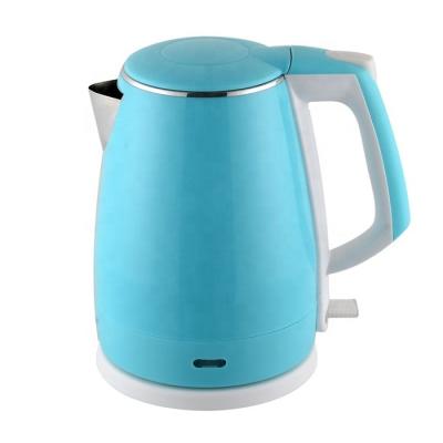 China 360 Degree Rotation Base Factory Supplying Household 1.8L Double Layer Stainless Steel Mini Electric Kettle Electric Kettles en venta