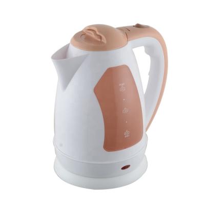 China 360 Degree Rotation Base Wholesale Plastic Electric Kettle Cordless 360 Degree Rotation 1.8L Tea Kettle for sale