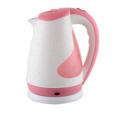 China Wholesale Trusted Rotation Quick Pass Dubai 360 Degree Base Plastic Cordless Electric Kettle Te koop