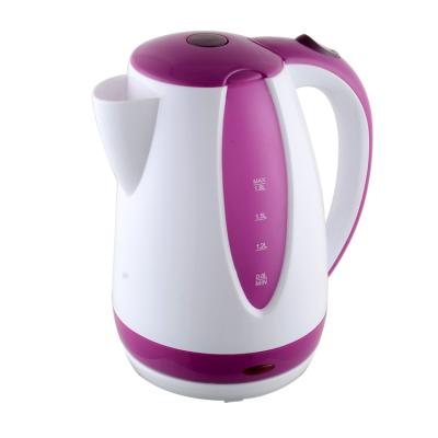 China 360 Degree Rotation Low Hot Selling 1.8L Plastic Electric Boiling Water Kettle With Factory Price à venda