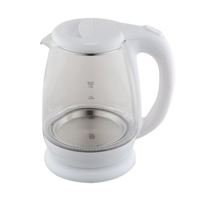 중국 360 Degree Rotating Base 1.8L New Design Certificated Electric Glass Kettle 판매용