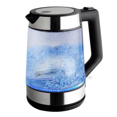 중국 360 Degree New Design Rotating Base CB CE GS Certificated High Quality ELECTRIC GLASS KETTLE 1.8L 판매용