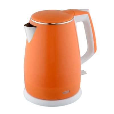 Chine 1.8L Double Layer 360 Degree Rotation Base Electric Kettle For Water Boiling à vendre