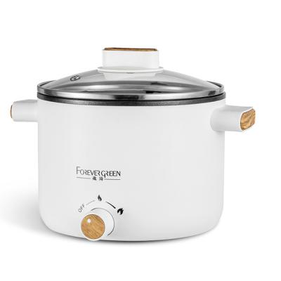 China Household Manufacturer Custom 1.2L Home PP Small Electric Stew Pot Cooker ABS zu verkaufen