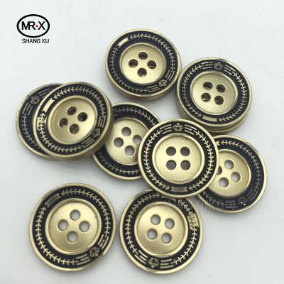 China Viable Cheap Custom Engrave High Quality Turkish Men Clothing Silicone Button Logo Silicone Button Fashion Brands Sewing Premium Clothing for sale