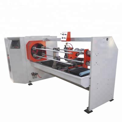 China YU-701 Food Single Axis Adhesive Tape Roll Cutting Machine for sale